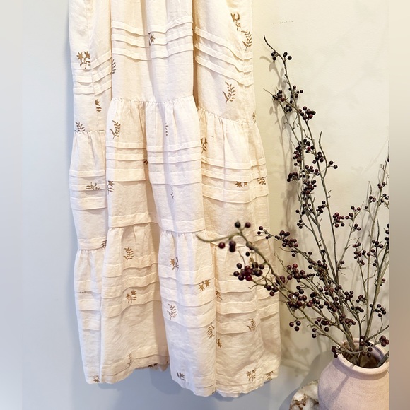 Kopal Ruby Linen Dress - Picture 5 of 8